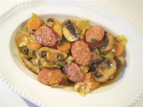 Bratwurst Pilz Gem Se Pfanne Rezept Mit Bild Kochbar De