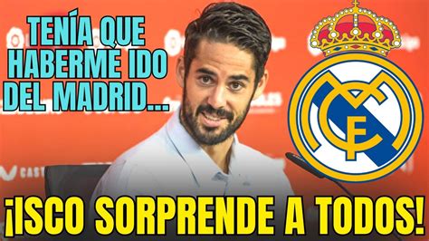 Noticia Urgente Dura Declaraci N De Isco Mira Lo Que Dijo Noticias