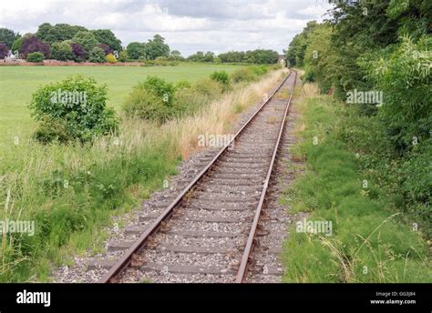 The Cholsey And Wallingford Heritage Railway In Oxfordshire Stock Photo