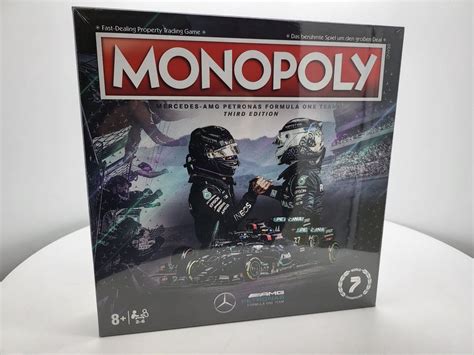 Monopoly Mercedes Amg Petronas Formula One Team Troisième édition