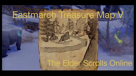 Eastmarch Treasure Map V The Elder Scrolls Online Eso Youtube