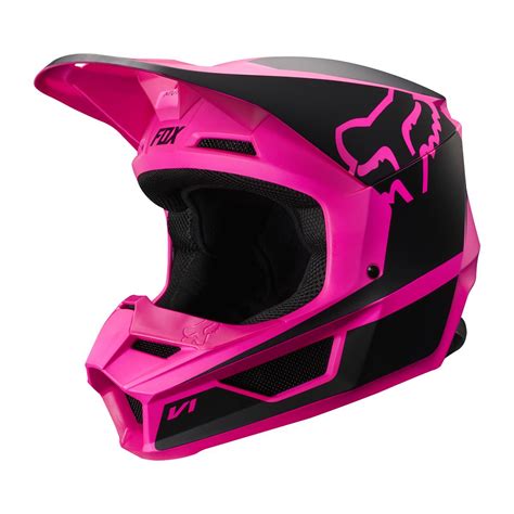 Fox Motocross Helm V Przm Schwarz Pink Maciag Offroad