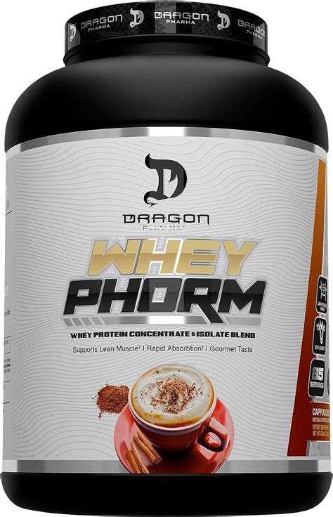 Amazon DRAGON PHARMA Whey Protein Blend Fast Absorption Gluten