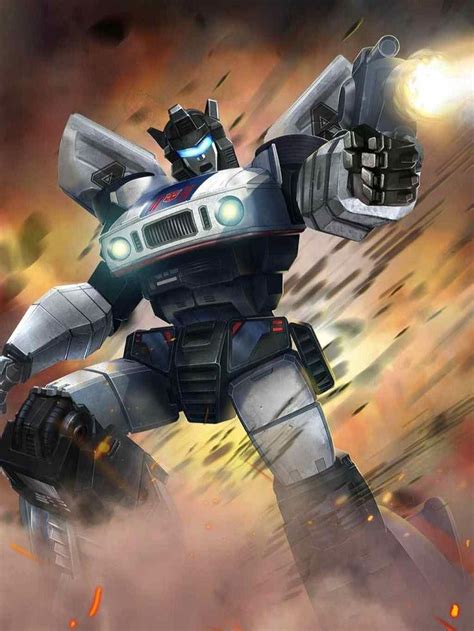 Autobot Jazz Artwork From Transformers Legends Game Transformers