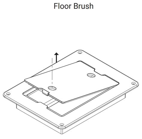 Nvent Hoffman Dfb F Revere Electric Supply Floor Brush Instruction Manual