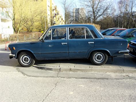 Old Parked Cars Warsaw 1983 FSO 125p 1 5 ME