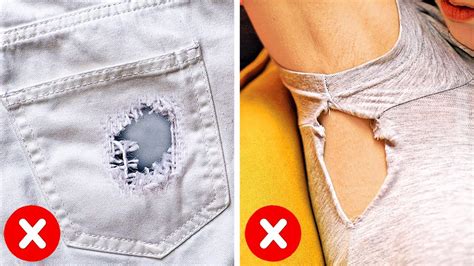 22 Amazing Sewing Ideas And Life Hacks Clothes Repair Hacks Youtube