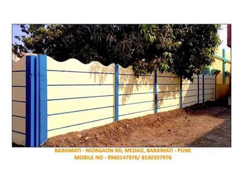 Panel Build RCC Readymade Compound Wall Thickness 50 MM At Rs 75 Sq