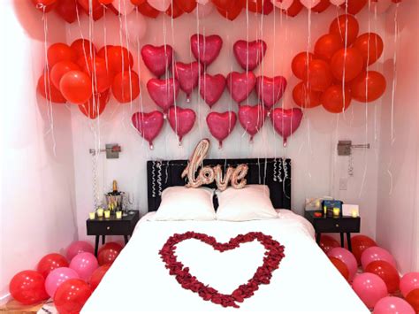 The Wall Of Pink Hearts With Love Room Decoration Uberoom