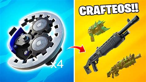 Gu A Crafteo Como Crear Todas Las Armas Y Objetos Temporada