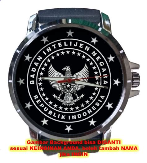 Badan Intelijen Negara Bin Art Keren Jual Jam Tangan Pria Custom Photo