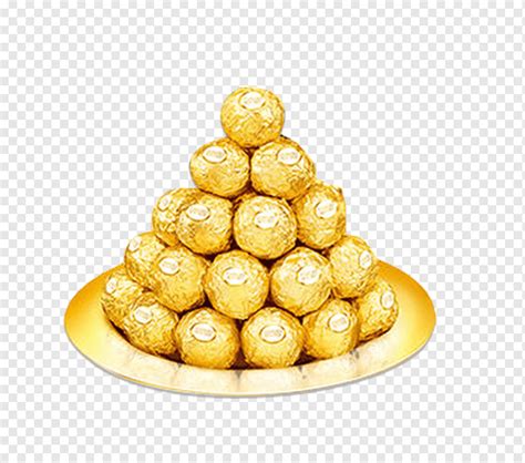 Ferrero Rocher Raffaello Praline Lollipop Bonbon Gold Wrapped