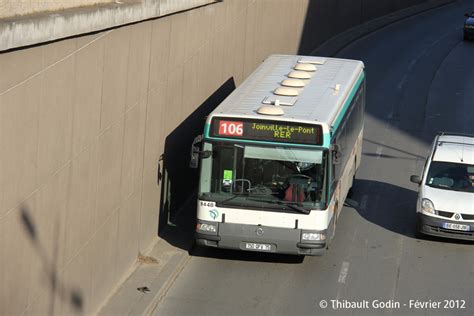 Bus Qfv Sur La Ligne Ratp Joinville Le Pont