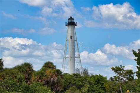 Gasparilla Island Lighthouse in the State Park in Boca Grande, the USA ...