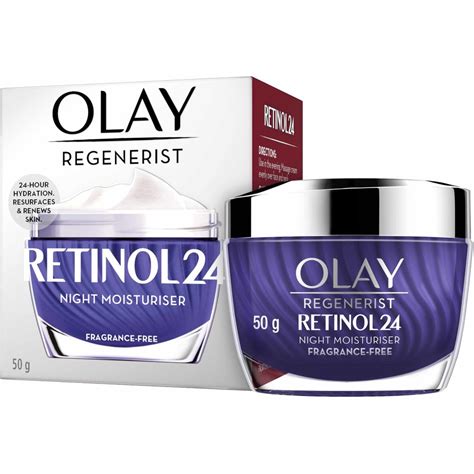 Olay Regenerist RETINOL24 Moisturiser Cream 50g | BIG W