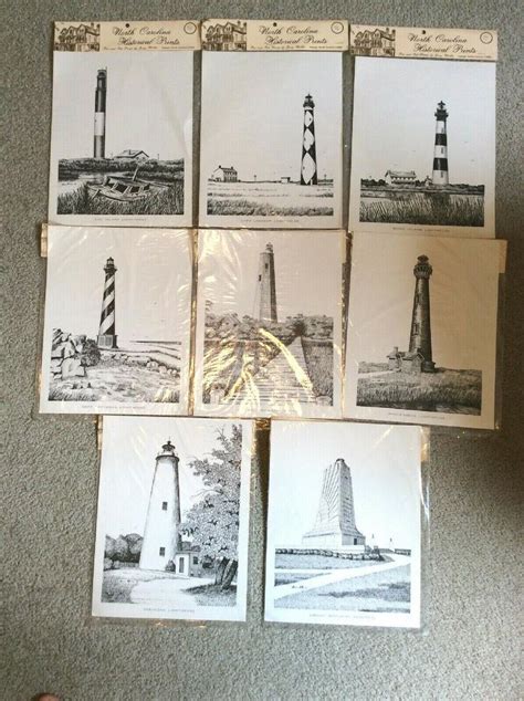 Jerry Miller Vintage Historical Pen And Ink Prints North Carolina