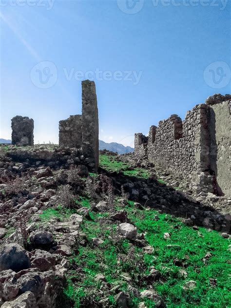 Castle ruins from historic Spain 17074982 Stock Photo at Vecteezy