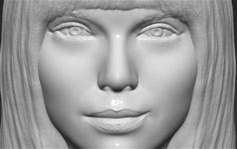 Taylor Swift Bust 3d Printing Ready Stl Obj Formats 3d Model 3d