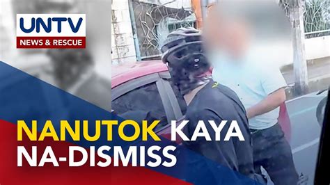 Ex Cop Na Nagkasa Ng Baril Sa Nakaalitang Siklista Naalis Sa Serbisyo