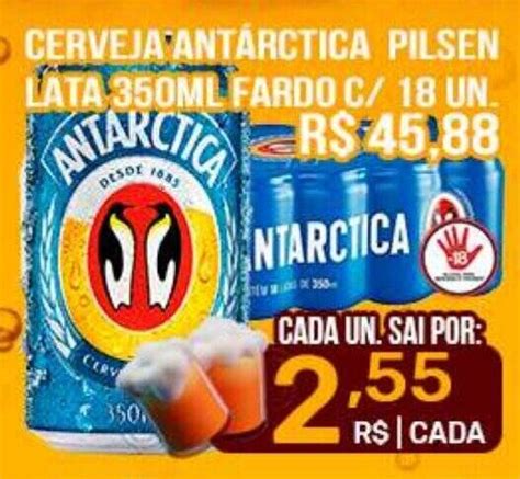 Cerveja Antarctica Pilsen Lata Ml Fardo C Un Oferta Na Iquegami