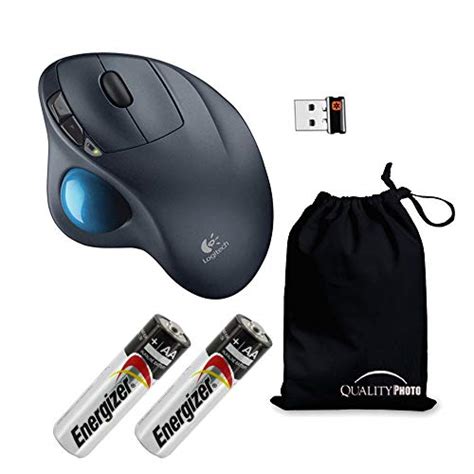 Logitech M570 Wireless Trackball Mouse with A Ultra Soft Travel Pouch ...