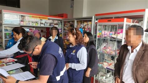 Huamanga Fiscalía realiza operativo en farmacias para prevenir delitos