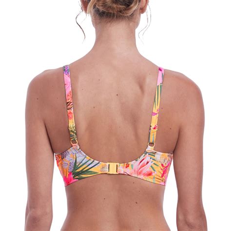 Saffron Anguilla Uw Gathered Full Cup Bikini Top BrandAlley