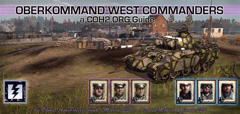 Oberkommando West Commanders Coh2org