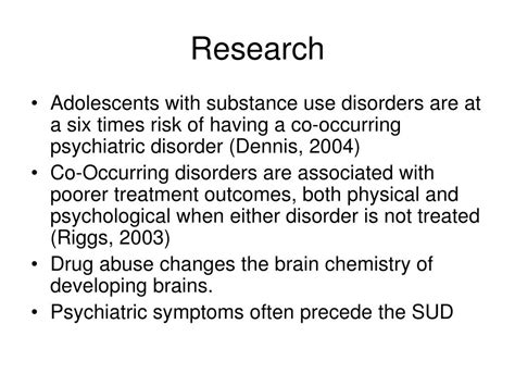 Ppt Co Occurring Disorders Best Practices And Adolescents Powerpoint Presentation Id 6417753