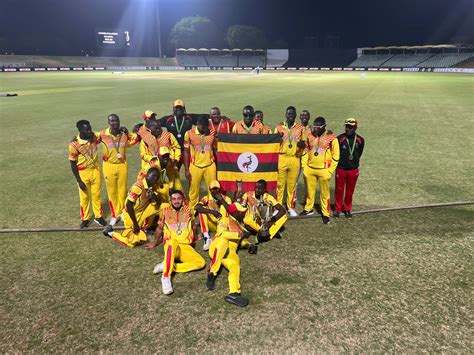 Photos Uganda Cricket Team Wins African Association T Competition