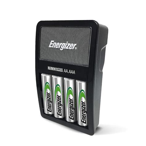 Energizer Rechargeable AA and AAA Battery Charger (Recharge Value) with ...