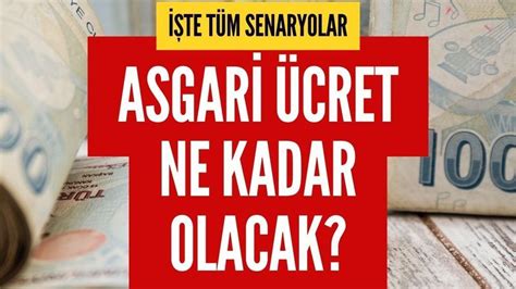 Yeni asgari ücret ne kadar olacak 2023 asgari ücret zammı için