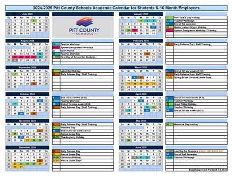 Pitt County Schools Calendar 2024 2025 And Holiday Breaks