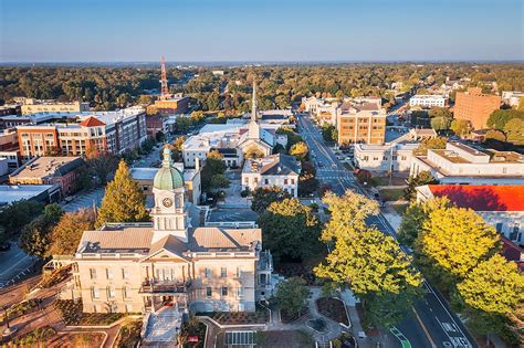 The Best College Town In Georgia WorldAtlas