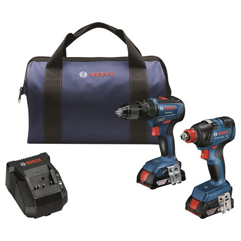 18 V Volt, 2 Tools, 2-Tool Combo Kit - 802GA3|GXL18V-240B22 - Grainger