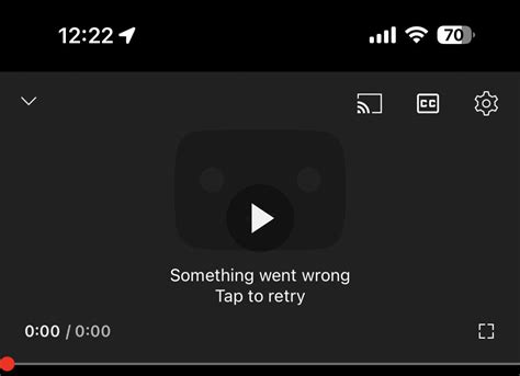 YouTube Something Went Wrong Error Shows Up For IOS Users