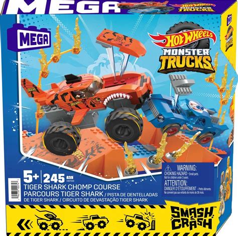 Mega Hot Wheels Monster Trucks Tiger Shark HKF88 13412399601 Allegro Pl