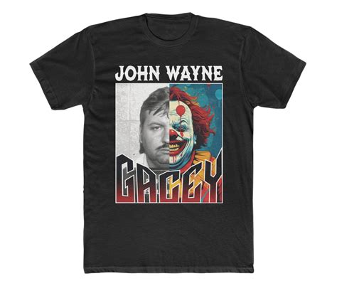 John Wayne Gacy Tshirt Serial Killer Shirt John Wayne Gacey True Crime Shirt Unisex Tee Etsy