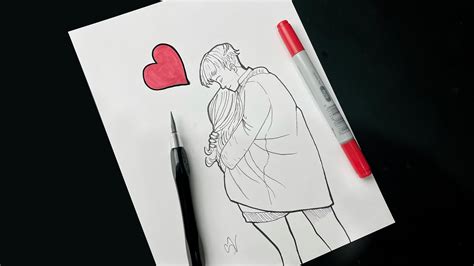 Top 54 Imagen Dibujos A Lapiz Faciles De Amor Thptnganamst Edu Vn