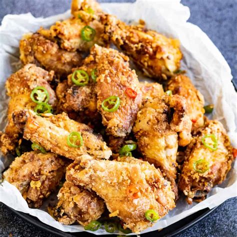 Chinese Salt And Pepper Chicken Wings All Ways Delicious