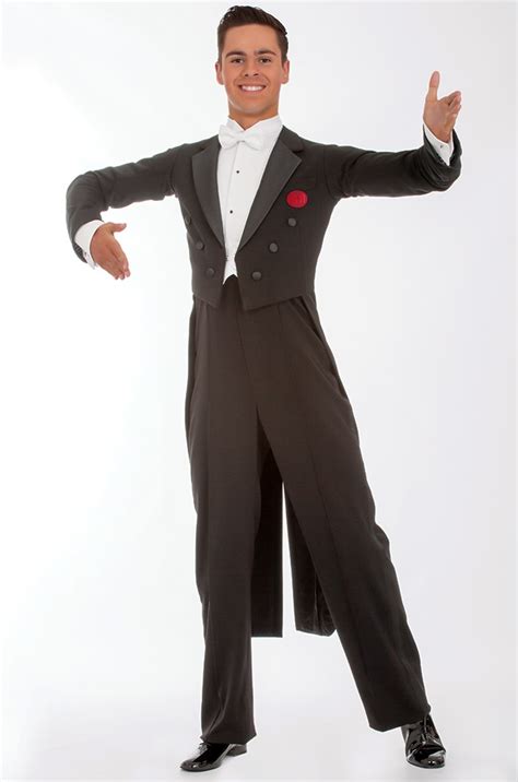 Mens Tails And Jackets Dsi London 1041 Collection Black Tailsuit