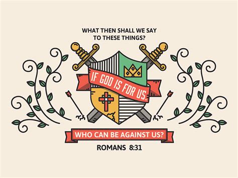 Romans 8 31 By Van Berkemeyer On Dribbble