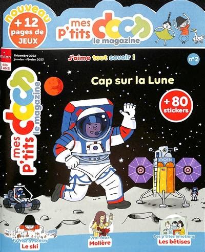 Mes P Tits Docs Le Magazine N 2 Cap Sur La Lune Collectif