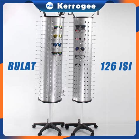 Jual Rak Kacamata Display Kacamata Pajangan Kacamata Stand Isi Set