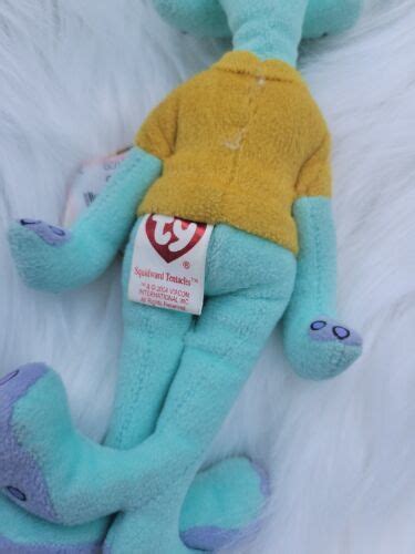 Squidward Tentacles Spongebob Squarepants Ty Beanie Babies Plush