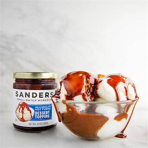 Milk Chocolate Hot Fudge Topping – Sanders Candy