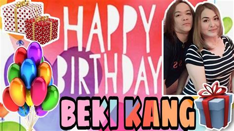 Happy Birthday Beki Kang YouTube