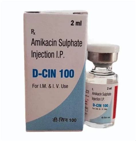 Mg Amikacin Sulphate Injection Ip Mg Ml At Box In Panchkula