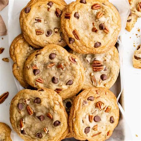 Pecan Chocolate Chip Cookies Belle Of The Kitchen