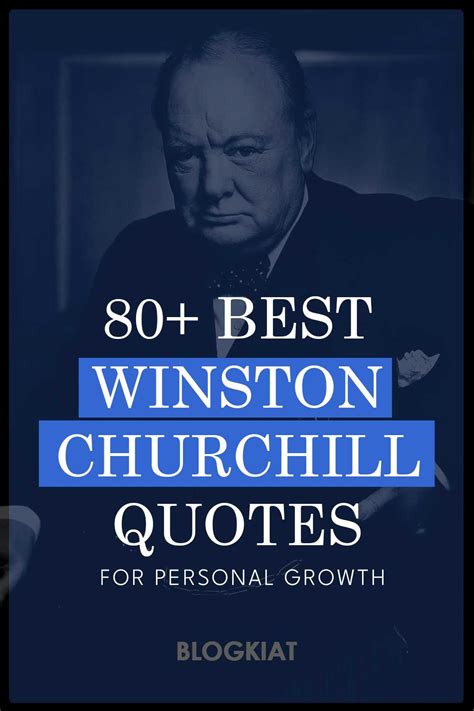 Best Winston Churchill Quotes For Personal Growth Blogkiat